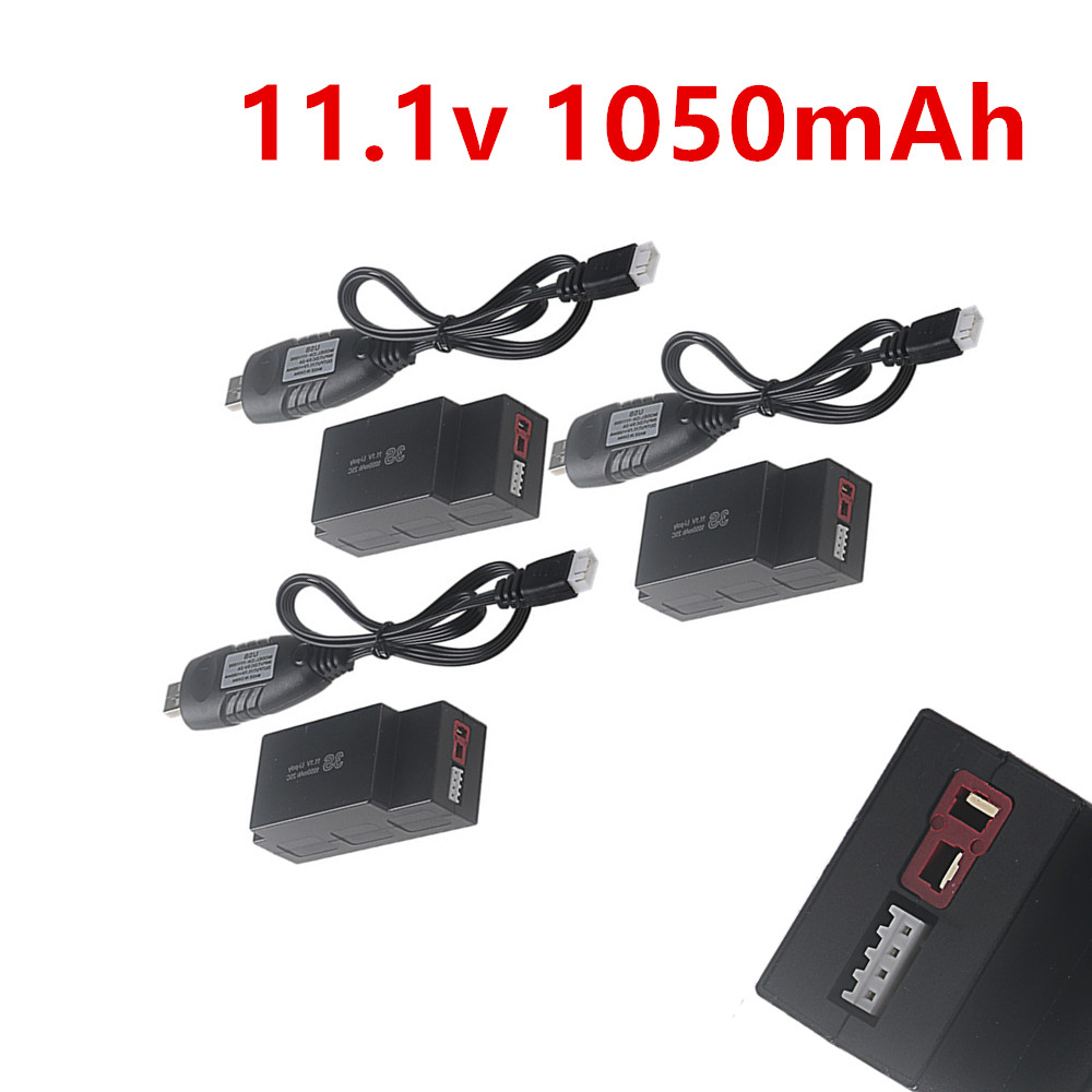 Rc Hobby Charger - 3s 11,1 V 1050 mAh wiederaufladbarer