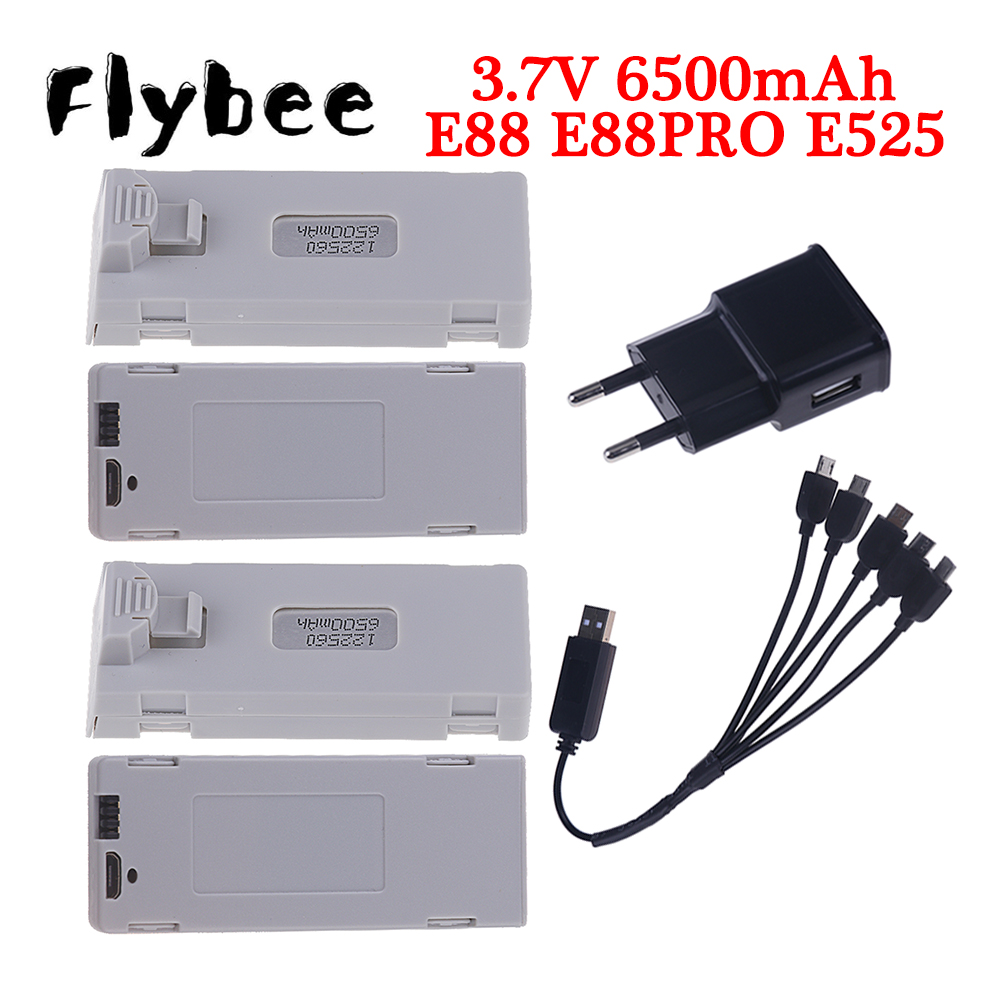 Rc Hobby Parts - Original E88 Batterie 3,7 V 6500mAh