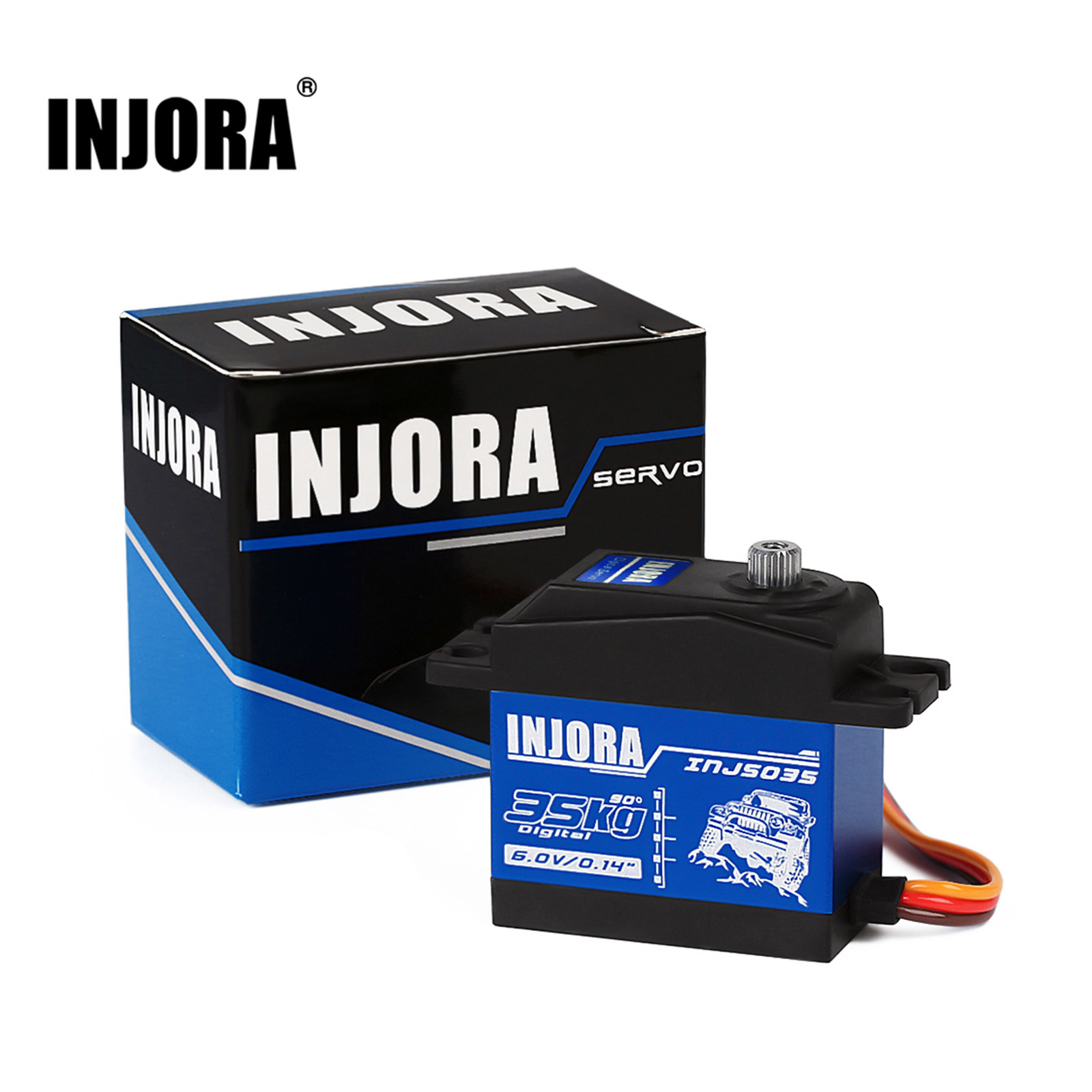 Rc Tire Foam Insert - INJORA INJS025 INJS035 Digitalservo 25 kg