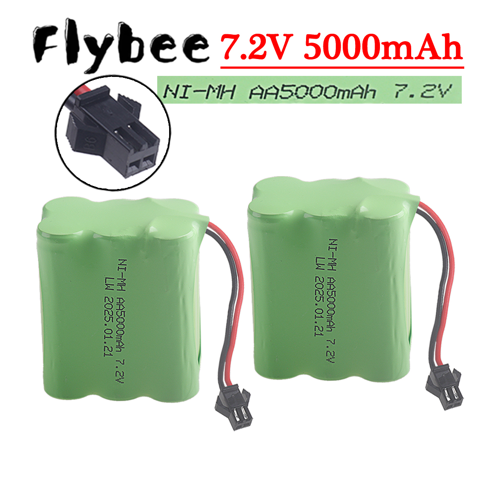 Rc Hobby Parts - (SM-2P-Stecker) 7,2 V 5000 mAh NiMH-Akku