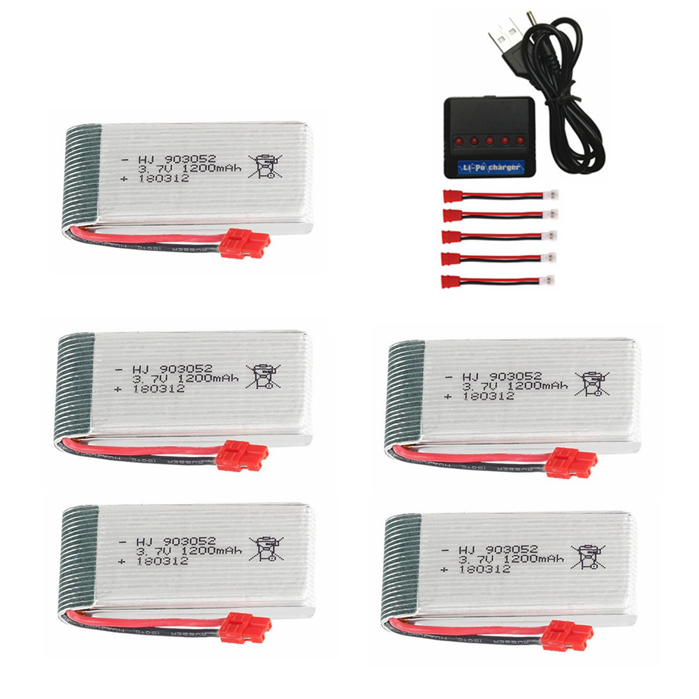 Rc Hobby Charger - 3,7 V 1200 mAh 903052 lipo