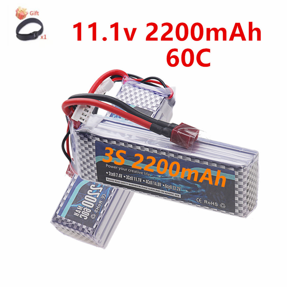 Rc Hobby Parts - 3S 11,1V Lipo-Akku Deans T /