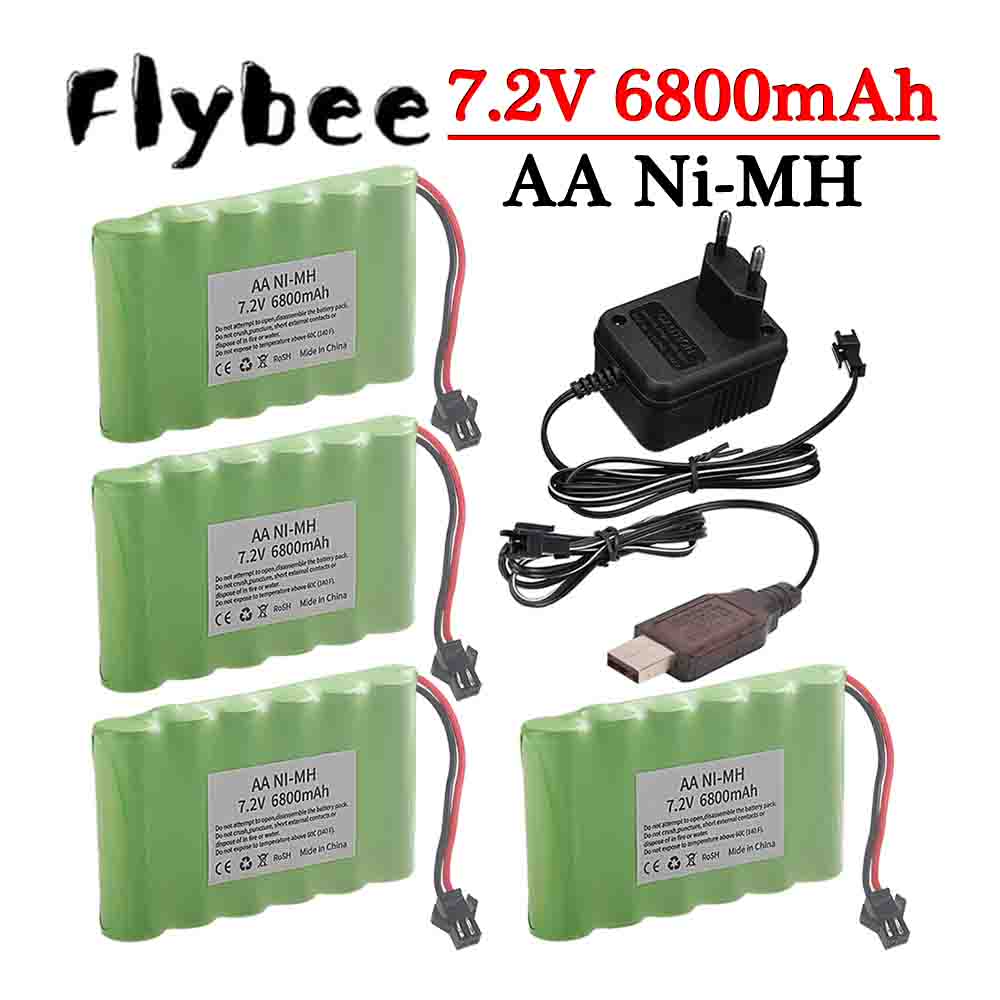 Rc Hobby Charger - Ni-MH 7,2 V 6800 mAh SM