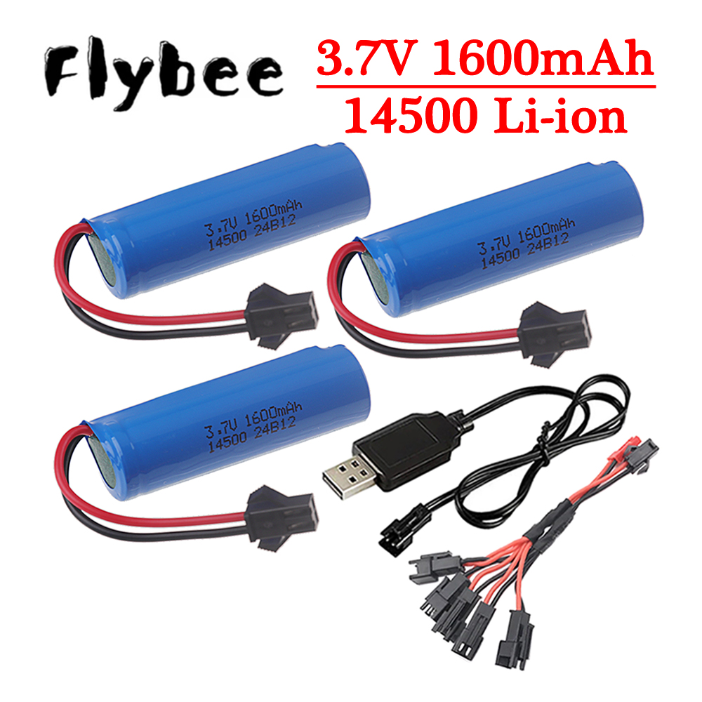 Rc Hobby Parts - Original 3,7 v 14500 1600 mAh