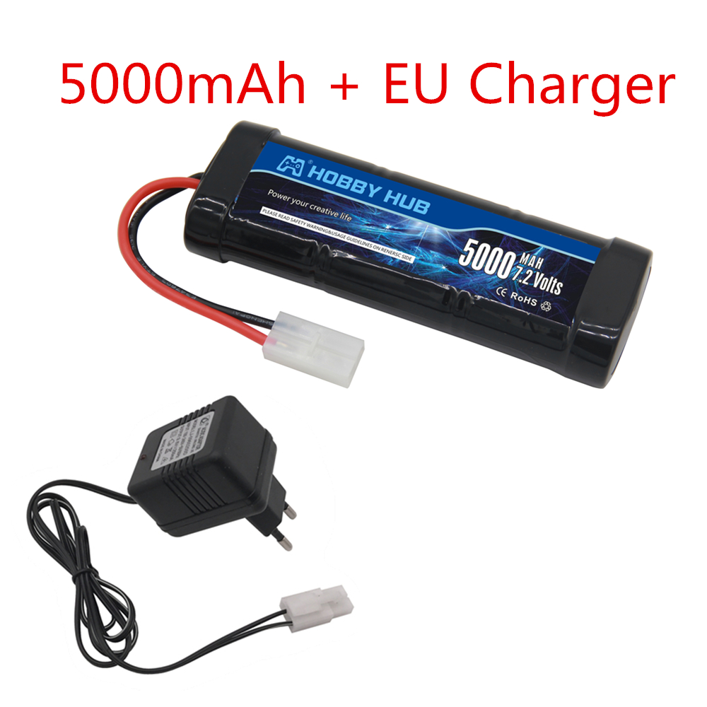 7,2 V 5000 mAh Ni-MH-Akku mit  – Rc Hobby Charger Bewertung und Preis