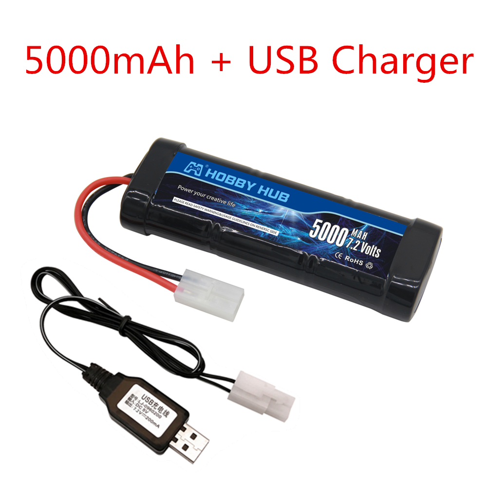 7,2 V 5000 mAh Ni-MH-Akku mit  – Rc Hobby Charger Bewertung und Preis