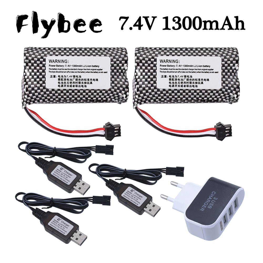 7,4 V 1300mAh Li-Ionen-Akku SM – Rc Hobby Charger Bewertung und Preis