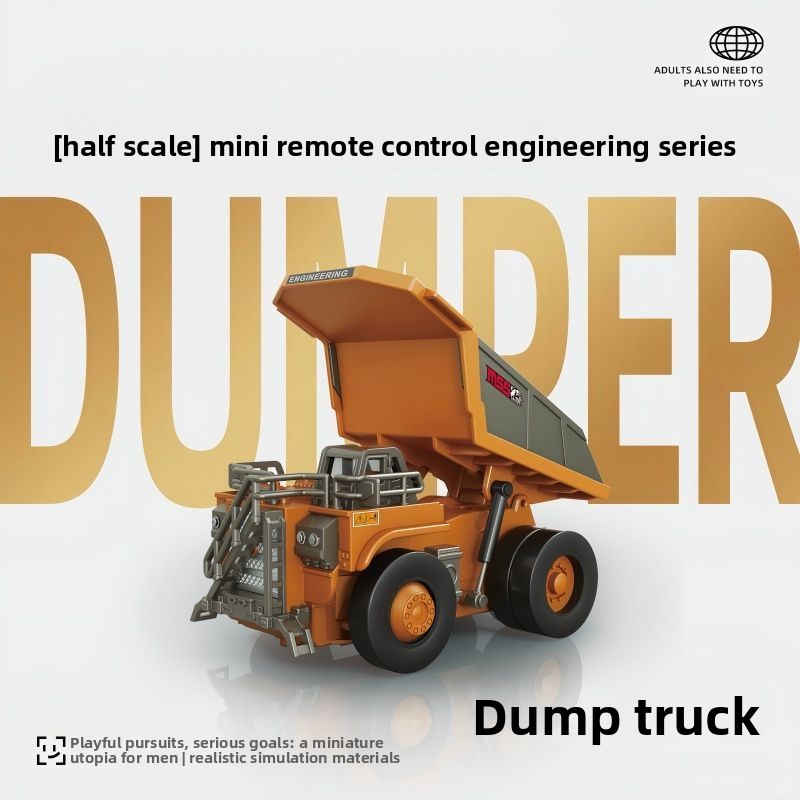 1:64 Metall RC Baufahrzeug-Set – Rc Hobby Dump Truck Bewertung und Preis