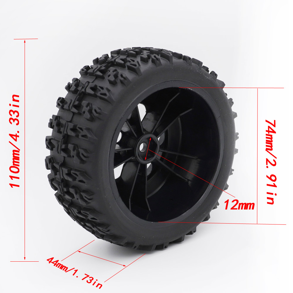 YSIDO 4 Stück 110 mm 1/10 Shor – Rc Tire Foam Insert Bewertung und Preis