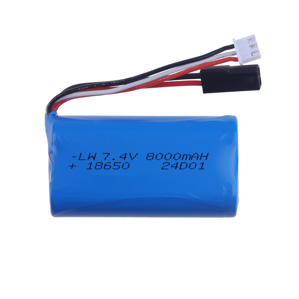 (5500 Plug) 18650 7,4V 8000mAh – Rc Hobby Parts Bewertung und Preis