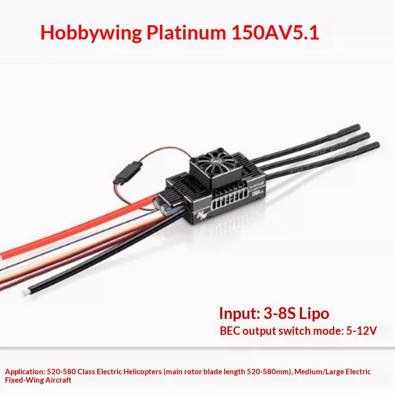 Hobbywing Platinum 80A V5, 120 – Rc Hobby Wing Bewertung und Preis