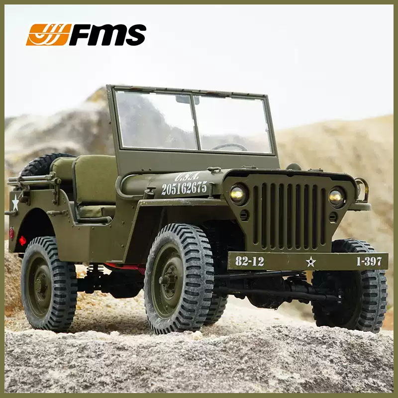 FMS 1/6 Climber 1941 Willys MB – Rc Hobby Crawler Bewertung und Preis