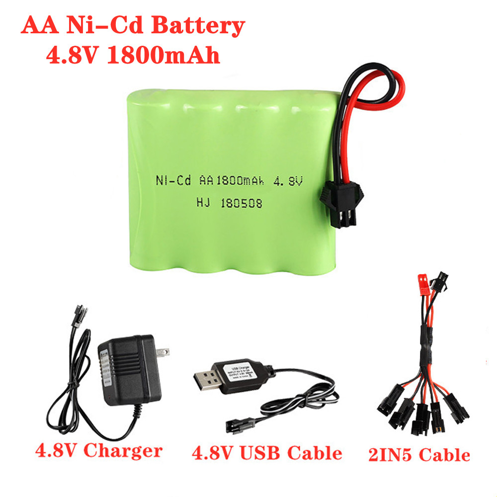 4,8 V 1800 mAh Ni-Cd AA Batter – Rc Hobby Charger Bewertung und Preis
